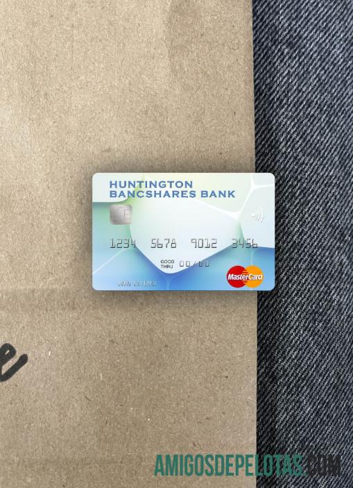 EUA Huntington Bancshares Bank Mastercard Photolook Front amostra